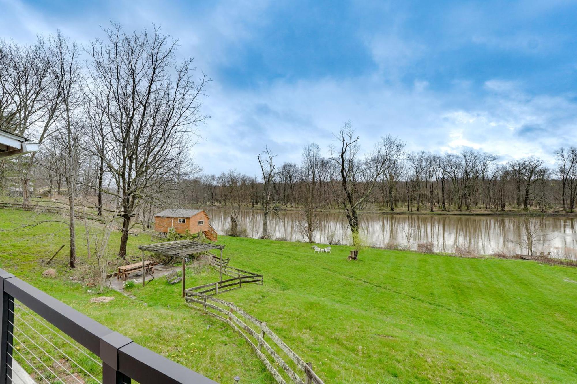 Cozy Upstate Studio With Walkill River Views! New Paltz Kültér fotó